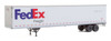 Walthers 53' Stoughton Trailer FedEx Freight 2-Pack HO Scale