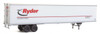 Walthers 53' Stoughton Trailer Ryder 2-Pack HO Scale