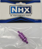 NHX Aluminum Nitro Fuel Filter Purple : 1/10 1/8