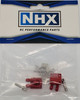 NHX 1/10 RC Rock Crawler Accessory Metal Tow Hook Buckle Winch Shackles