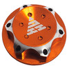 NHX RC 1/8 17mm Aluminum Wheel Nuts (4) -Orange