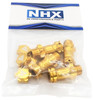NHX RC 17mm Wheel Hex Hub 30mm Extension Adaptor 1/8 4Pcs Gold Color