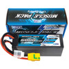NHX Muscle Pack 4S 14.8V 6000mAh 50C Hard Case Lipo Battery w/ XT90 Connector