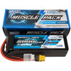 NHX Muscle Pack 4S 14.8V 8000mAh 100C Lipo Battery w/ XT60 Connector