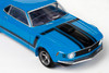 AFX 22026 Mustang CLEAR – Boss 302 – Blue - Mega G+ HO Scale Slot Car