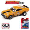 Auto World Thunderjet R30 Pamelli Jones 1970 Ford Mustang HO Scale Slot Car