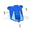 GPM Racing Aluminium Receiver Cover Blue : Axial SCX10 III Jeep JL Wrangler