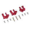 GPM Aluminum Center Gear Box Case Mount Red : Axial 1/10 SCX10 III Wrangler