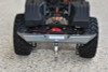 GPM Aluminium Rear Bumper + D-Rings + Tow Hook Black : Axial SCX10 III Jeep