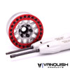 Vanquish VPS01704 Scale Stainless SLW Hub Screw Kit Long (12) : 1.9 Beadlock Wheels