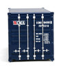 Walthers 20' Smooth-Side Container - RTR - CMA Blue / White / Red HO Scale
