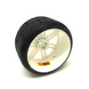 GRP GWH02-XS5 1:5 TC - W02 REVO XS5 Medium Tire w/ White Wheel (2)