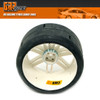GRP GWH03-XM2 1:5 TC W03 SLICK XM2 Soft Tire w/ White Wheel (2)