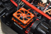GPM Aluminum Motor Heatsink w/ Cooling Fan Green : 1/5 Kraton / Outcast 8S BLX