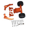 GPM Aluminum Rear Wheelie w/ Wing Mount Orange : 1/5 Kraton / Outcast 8S BLX