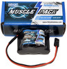 NHX Muscle Pack 6V 1600mAh 5-Cell Nimh Hump Battery w/ JR Connector