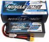 NHX Muscle Pack 3S 11.1V 7600mAh 75C Hard Case Lipo Battery w/ XT60 Connector