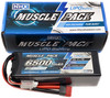 NHX Muscle Pack 3S 11.1V 6500mAh 100C Hard Case Lipo Battery w/ DEANS Connector