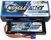 NHX Muscle Pack 3S 11.1V 4500mAh 50C Lipo Battery w/ EC3 Connector