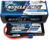 NHX Muscle Pack 3S 11.1V 5000mAh 100C Lipo Battery w/ EC3 Connector