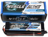 NHX Muscle Pack 9.6V 2000mAh 8-Cell Nimh Square Transmitter Battery w/ JR