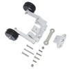 GPM Racing Aluminum Rear Adjustable Wheelie Silver : Traxxas Hoss 4x4 VXL