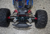 GPM Aluminum Front Tie Rods w/Stabilizer For C Hub Grey : Traxxas Hoss 4x4 VXL