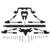 GPM Alum F&R Tie Rods w/Stabilizer+Center Brace Bar & Mount Black : Traxxas Hoss