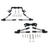 GPM Aluminum Front & Rear Tie Rods w/ Stabilizer Black : Traxxas Hoss 4x4 VXL