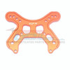 GPM Racing Aluminum Front Shock Tower Orange : Arrma 1/8 TYPHON 6S BLX
