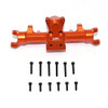 GPM Aluminum Front Gear Box Orange : Axial 1/24 SCX24 Deadbolt / Jeep Wrangler