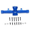 GPM Aluminum Rear Gear Box Blue : Axial 1/24 SCX24 Deadbolt / Jeep Wrangler