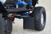 GPM R/C Scale Accessories Mud Flap Blue : SCX10III Jeep Wrangler / Gladiador