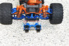 GPM Racing Aluminum Rear Adjustable Wheelie Orange : Maxx 4WD Monster Truck