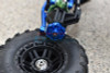 GPM Aluminum Wheel Hub Hex +10mm Blue : 1/10 Maxx 4WD Monster Truck