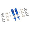 GPM Aluminum Rear Thickened Spring Dampers 120mm Blue : KRATON 4S BLX