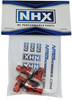 NHX RC Aluminum Magnetic Body Mount Set Red : 1/10