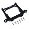 GPM Aluminium Rear Bumper Mount Black : Axial 1/10 SCX10 III JT Gladiator