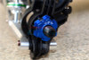 GPM Harden Steel #45 Front or Rear CVD Joint + Alum Whl Hub Hex Blue : X-Maxx
