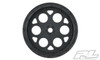 Pro-Line 2782-03 Showtime 2.2" Sprint Car 12mm Hex Front Black Wheels (2)