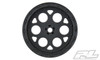 Pro-Line 2783-03 Showtime 2.2" Sprint Car 12mm Hex Rear Black Wheels (2)