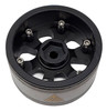 NHX RC 1.9" Heavy Aluminum Beadlock Crawler Wheels Rims -Black/Silver 4pcs