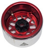 NHX RC 2.2'' Aluminum Beadlock Crawler Wheels Rims - M105 Red/Black 4pcs/set
