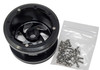 NHX RC 2.2'' Aluminum Beadlock Crawler Wheels Rims -Black  4pcs/set