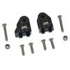 GPM Alum Front Or Rear Axle Mount Set For Suspension Links Black : Losi 1/8 LMT