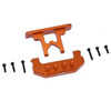 GPM Racing Aluminium Rear Bumper + Rear Bodyshell Mount Orange : SCX24 Deadbolt