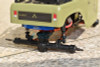 GPM Racing Aluminium Rear Bumper + Rear Bodyshell Mount Orange : SCX24 Deadbolt