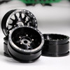 Orlandoo Hunter Model 18mm O.D Metal Hub (4) Black Wheels : Jeep Rubicon