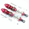 GPM Alum Front Double Section Spring Dampers 115mm Red : Kraton / Outcast / Notorious