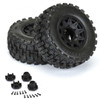 Pro-Line 10174-10 Badlands MX28 HP 2.8" Belted Mounted Raid Tires/Wheels 6x30 F/R (2)